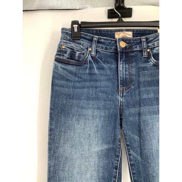 KUT from the Kloth Women's 2 Blue Catherine Boyfriend Jeans Cuff Mid Rise G11-17 - Picture 4 of 10